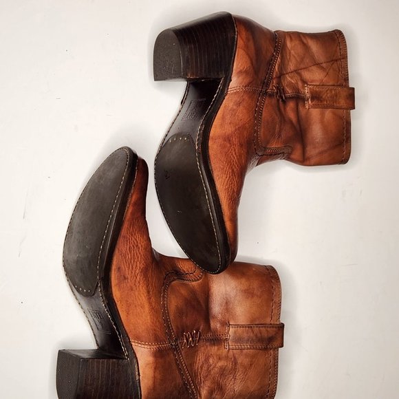Frye Brown Heeled Boots - Picture 7 of 8